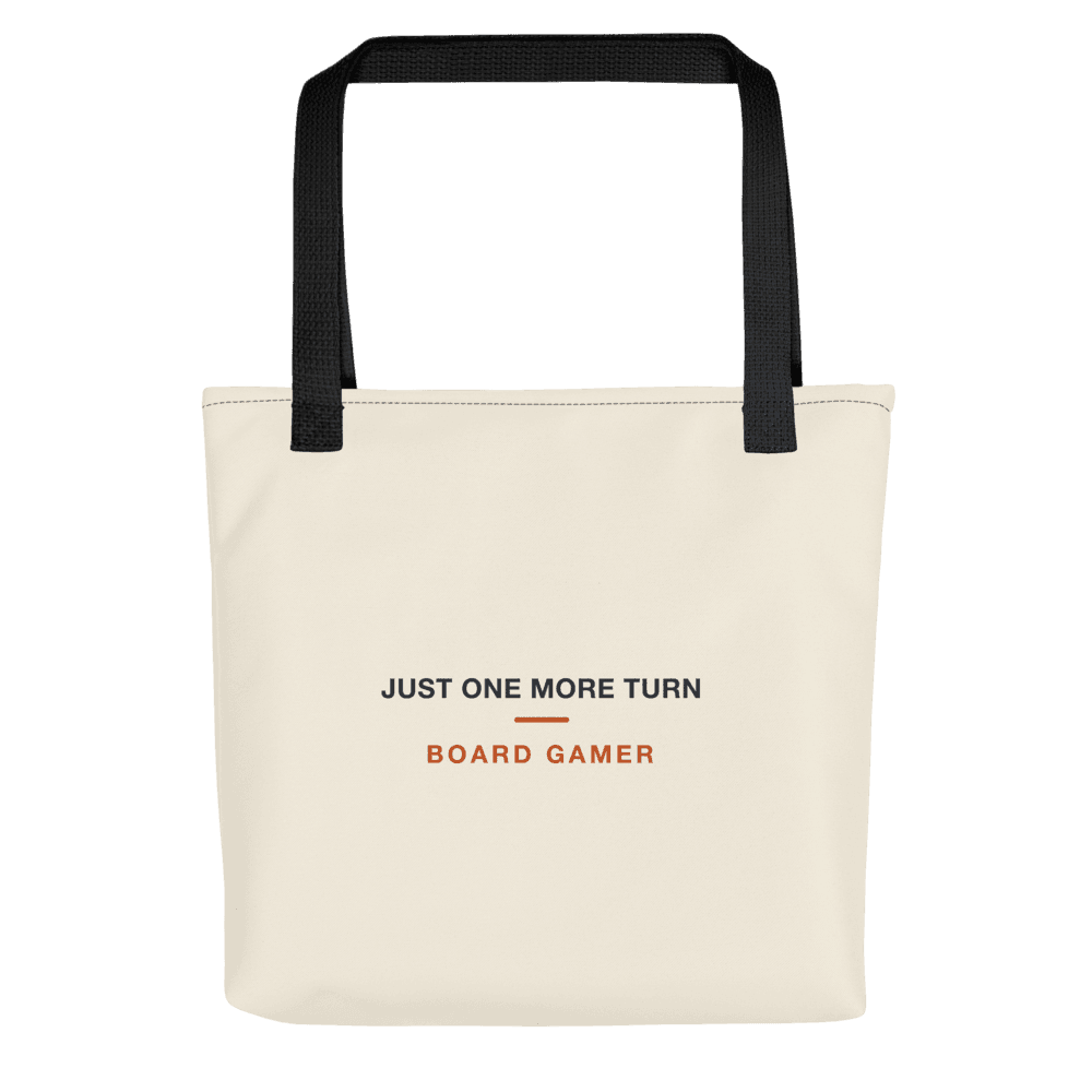 Board Gamer Tote Bag — Just One More Turn