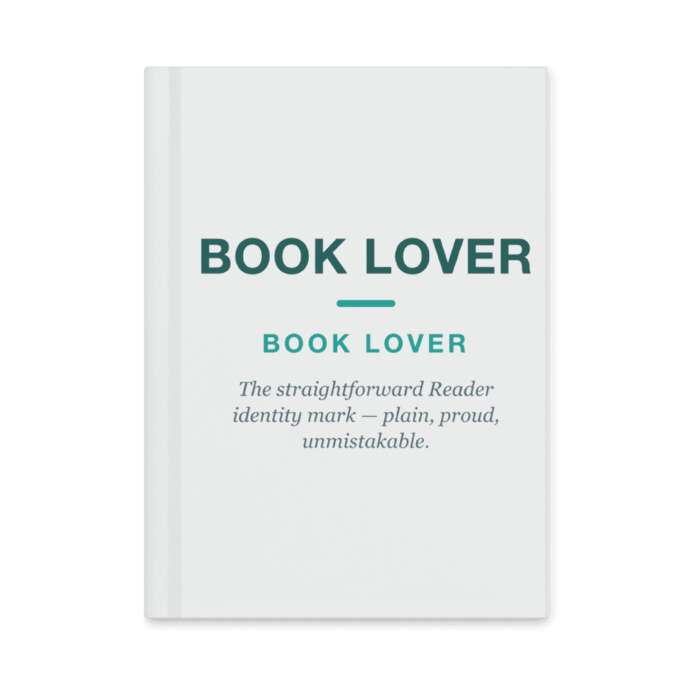 Book Lover Notebook — BOOK LOVER