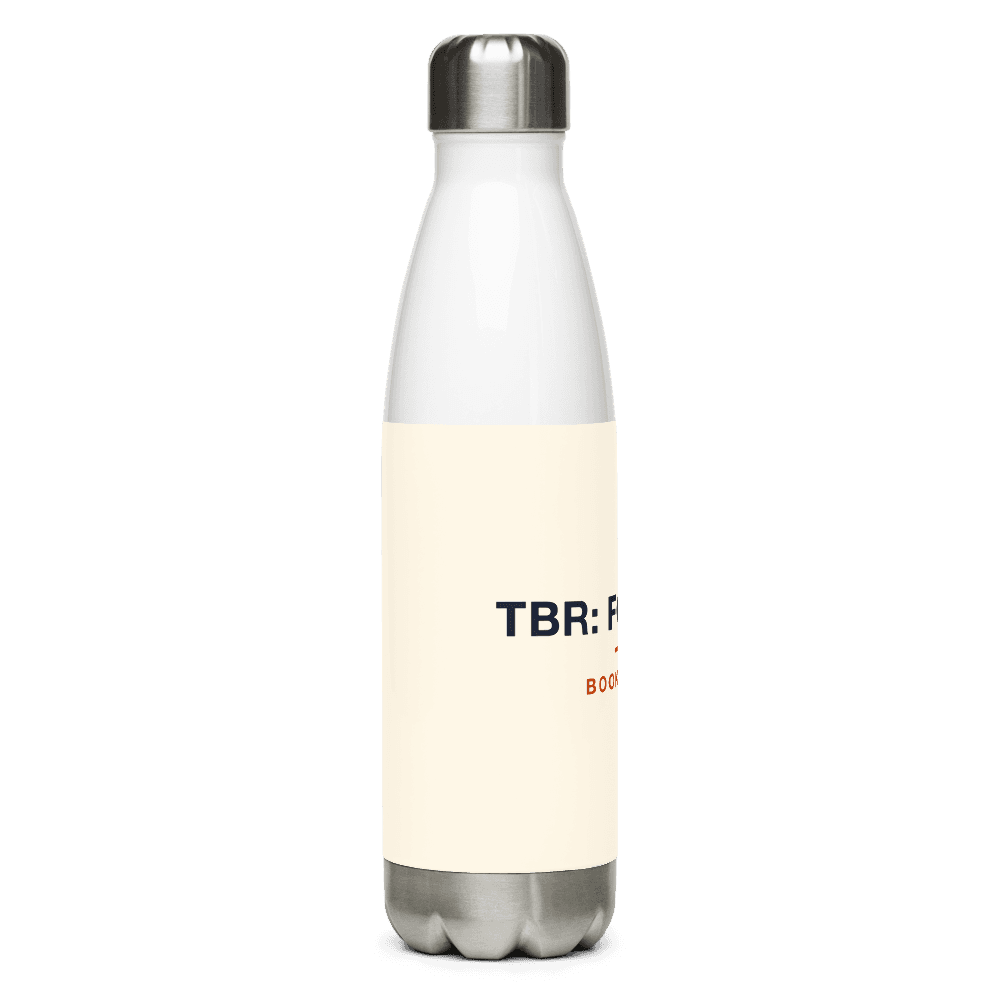 Book Lover Water Bottle — TBR: Forever
