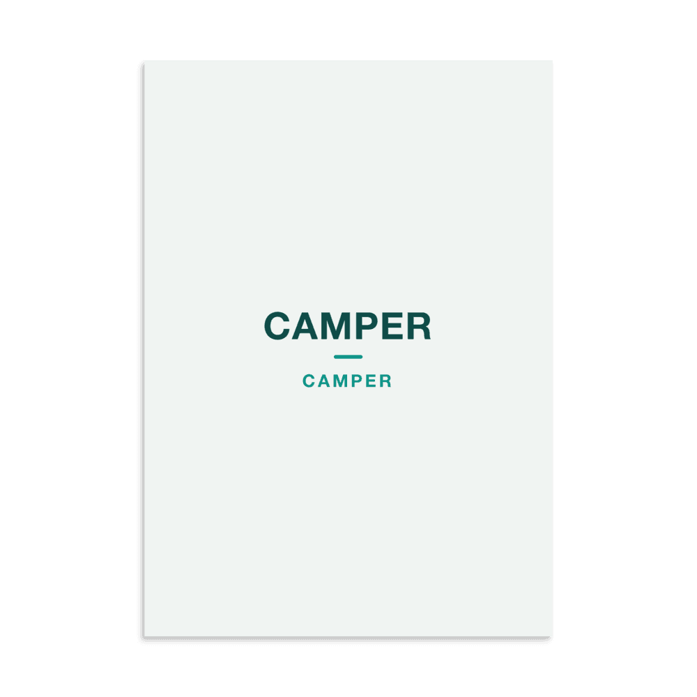 Camper Poster — CAMPER