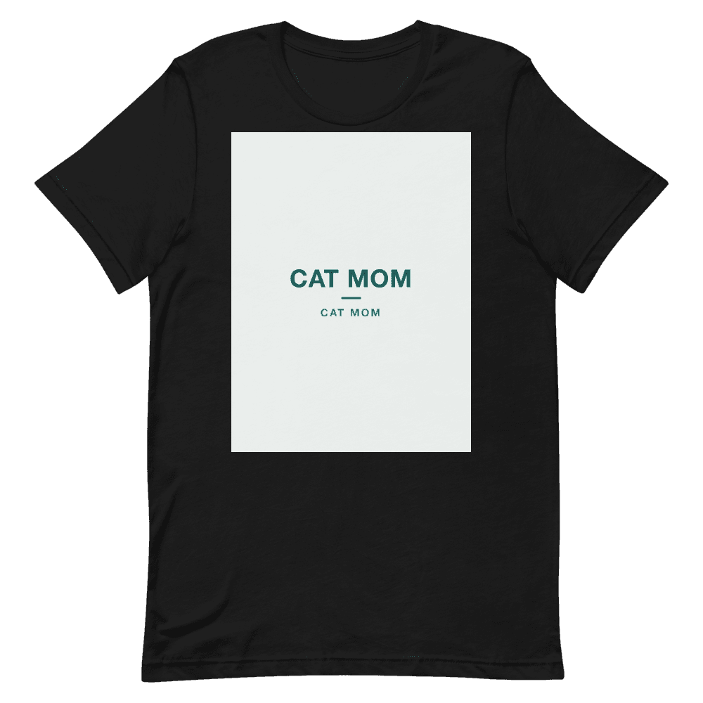 Cat Mom T-Shirt — CAT MOM