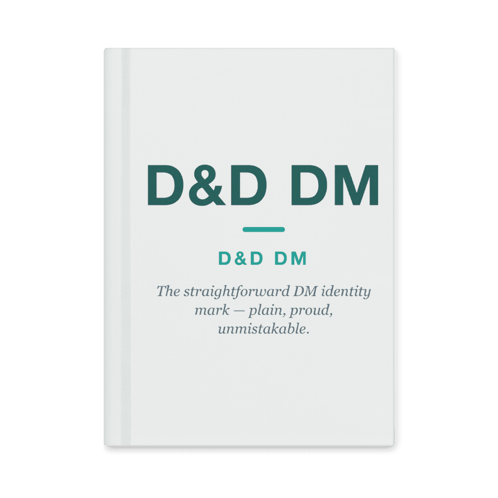 D&D DM Notebook — D&D DM