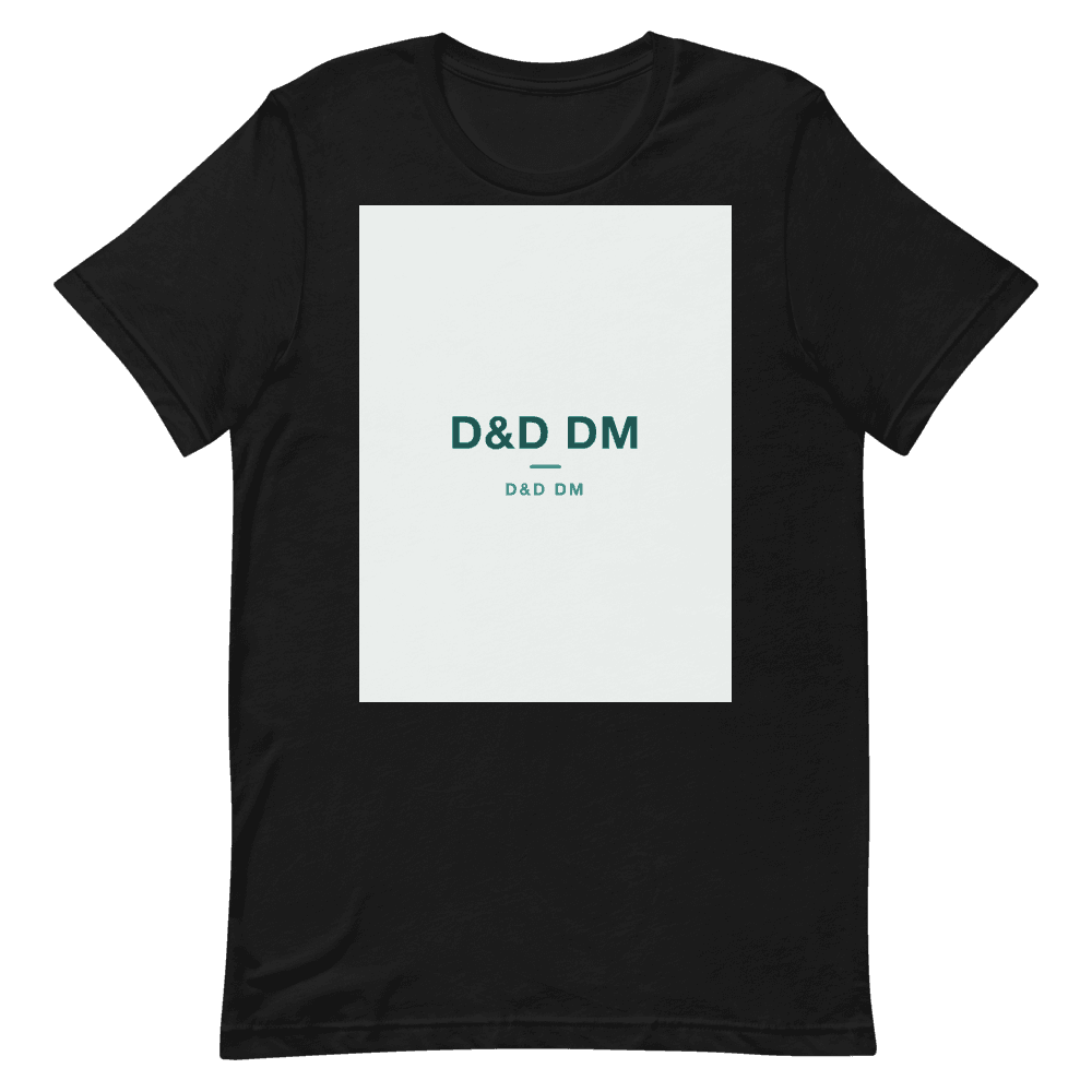 D&D DM T-Shirt — D&D DM