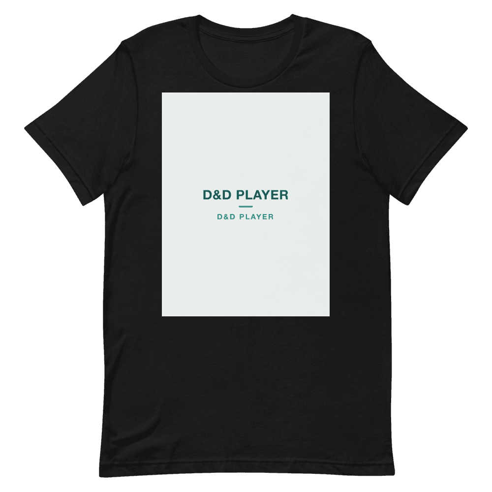 D&D Player T-Shirt — D&D PLAYER