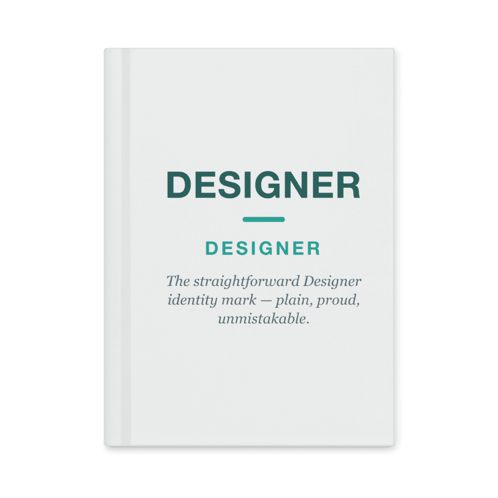 Designer Notebook — DESIGNER
