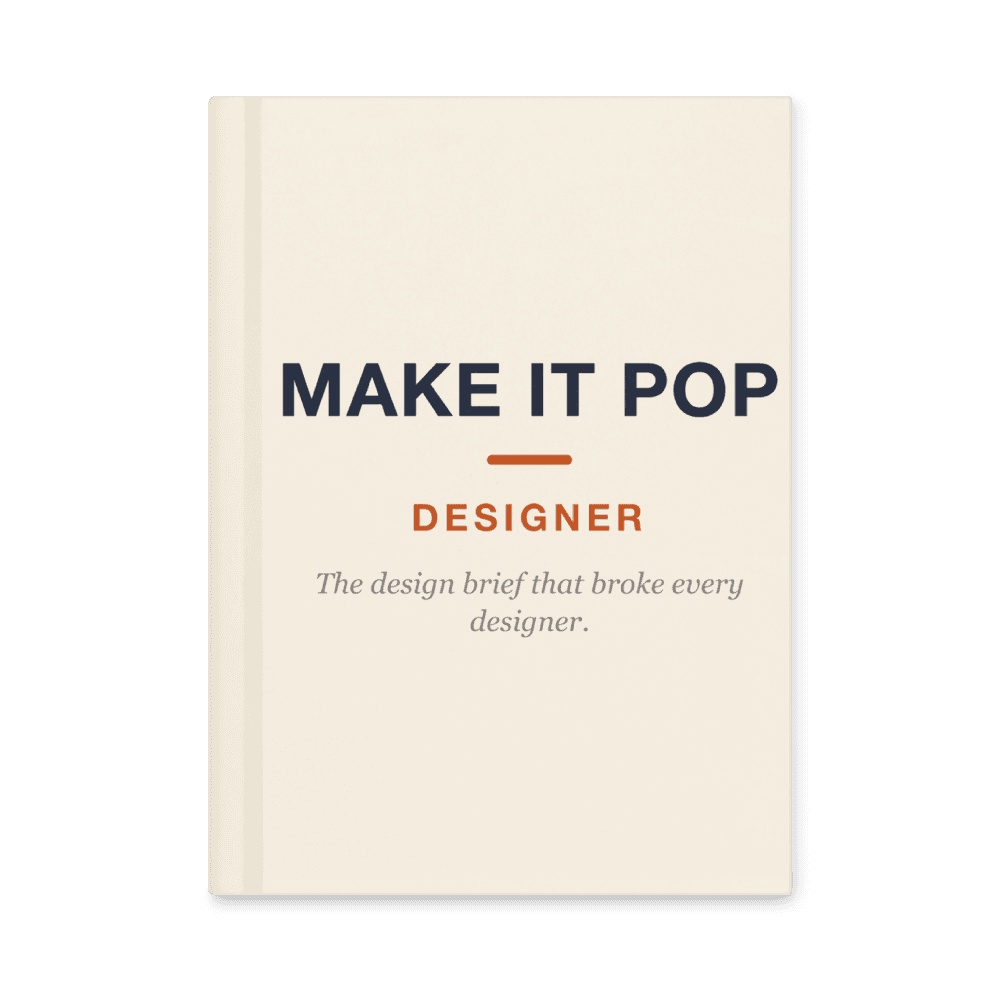Designer Notebook — Make It Pop