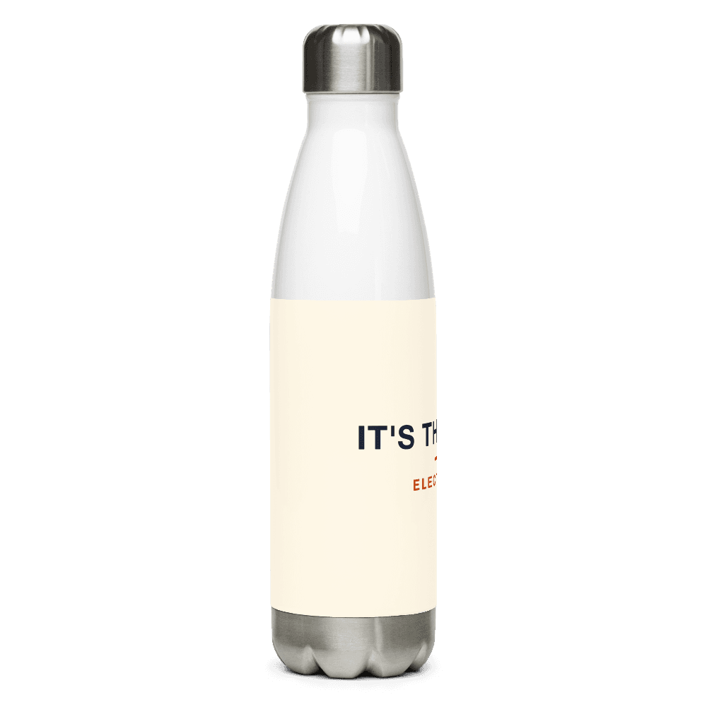 Electrician Water Bottle — It's The Amps