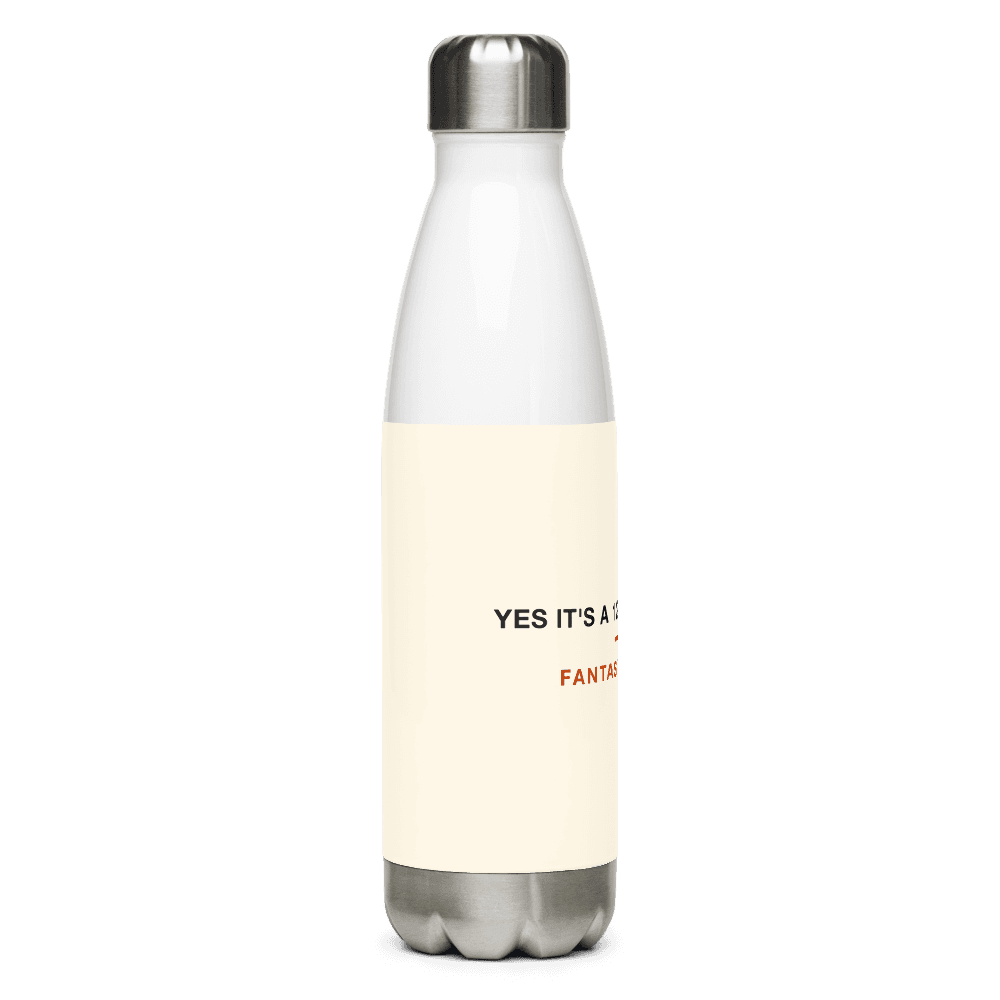 Fantasy Reader Water Bottle — Yes It's a 12-Book Series