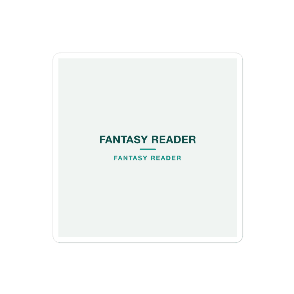 Fantasy Reader Sticker — FANTASY READER