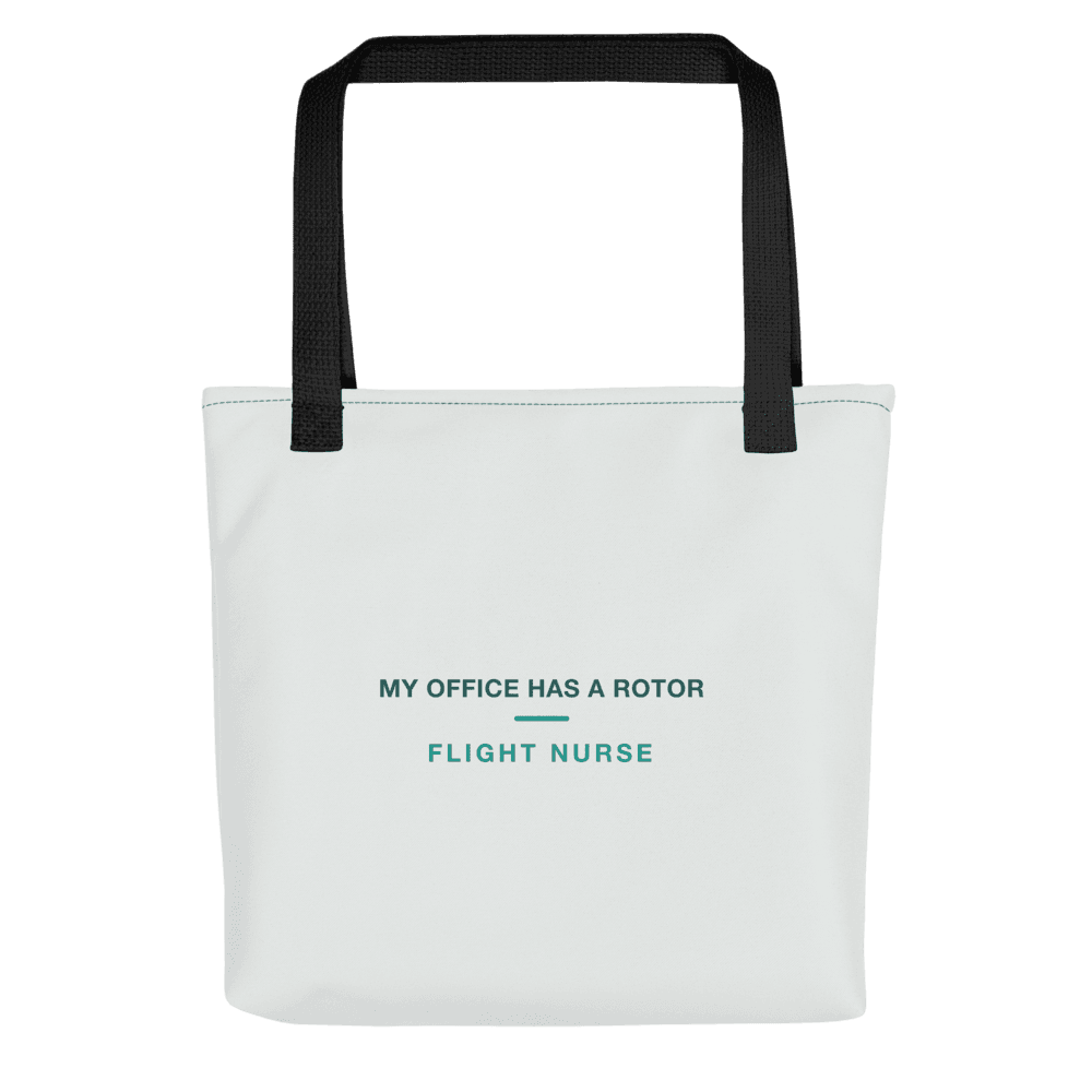 Flight Nurse Tote Bag — My Office Has a Rotor