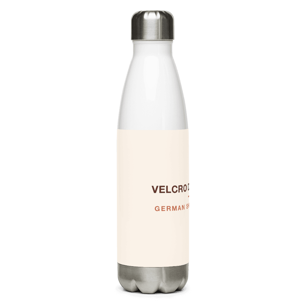 German Shepherd Mom Water Bottle — Velcro Dog Owner