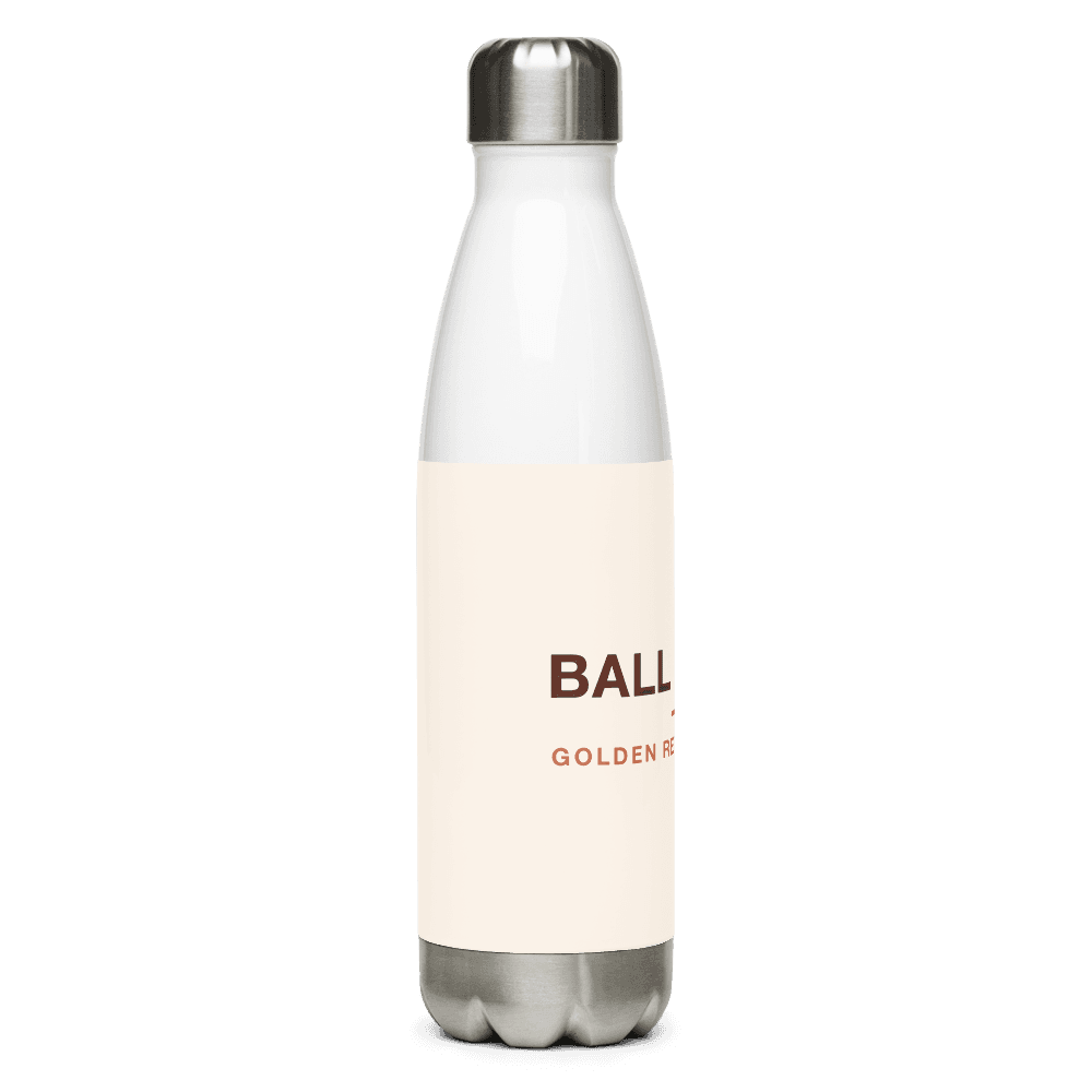 Golden Retriever Mom Water Bottle — Ball Is Life