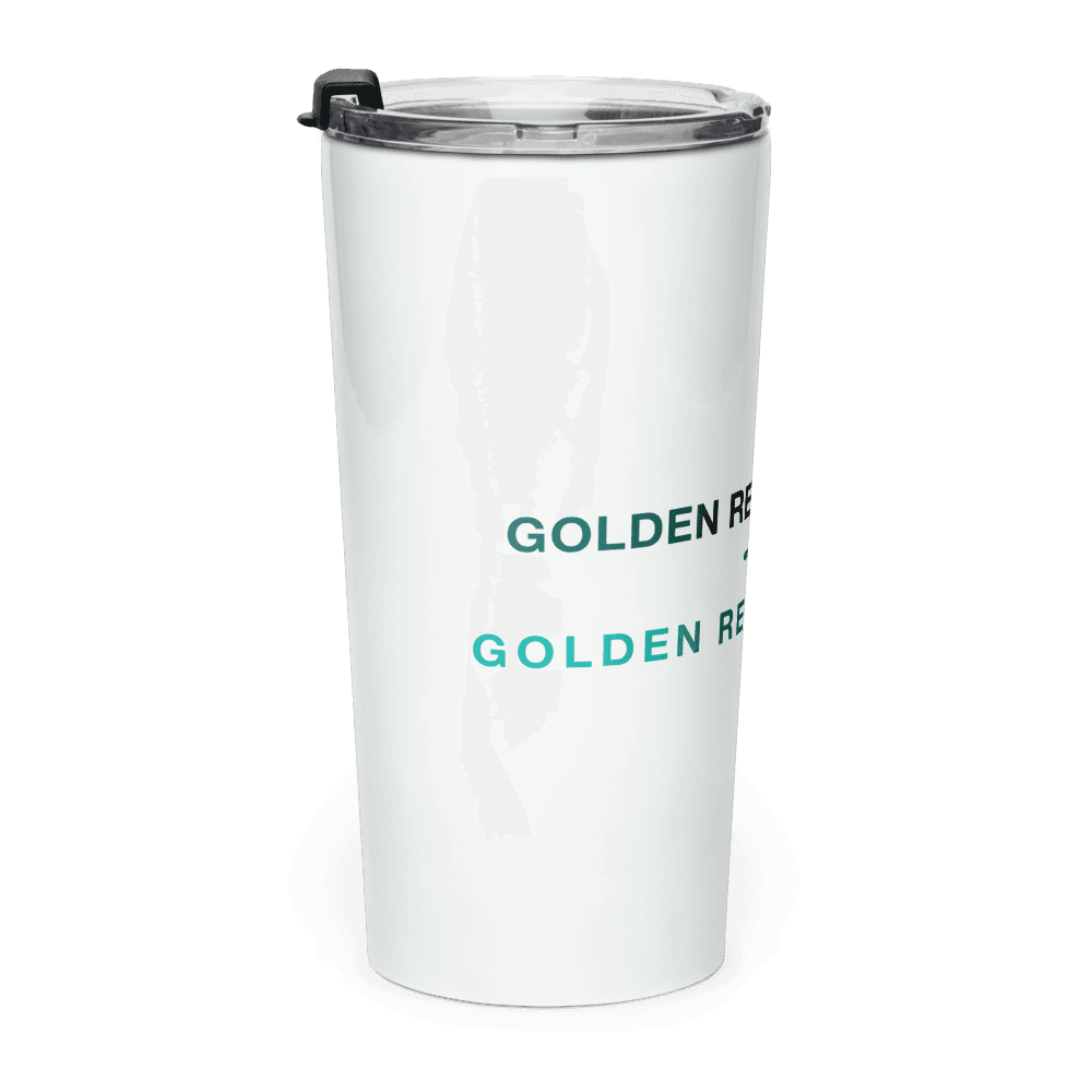 Golden Retriever Mom Tumbler — GOLDEN RETRIEVER MOM