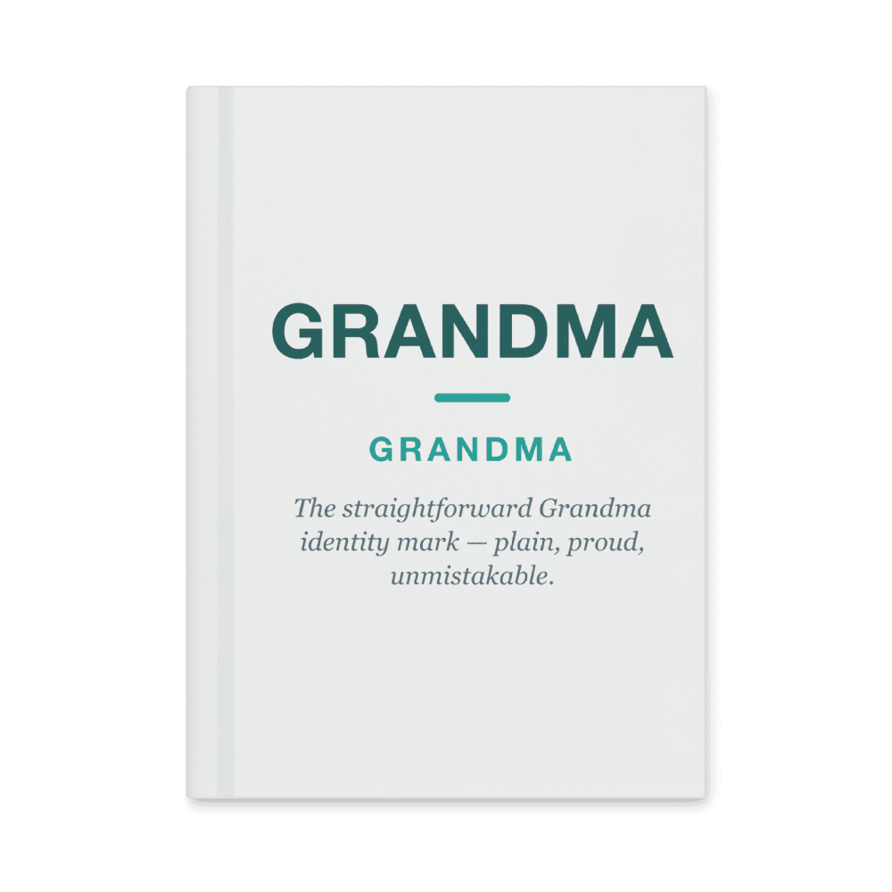 Grandma Notebook — GRANDMA