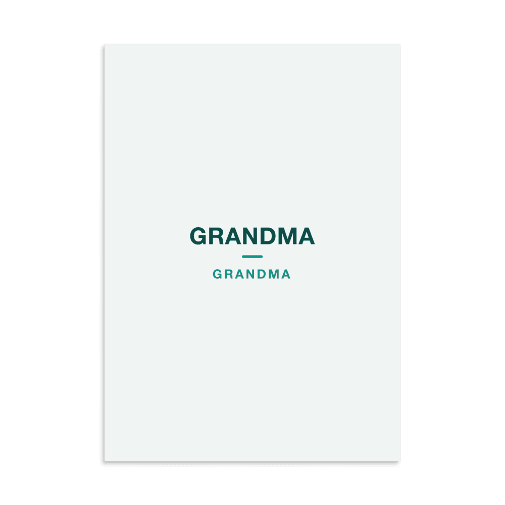 Grandma Poster — GRANDMA