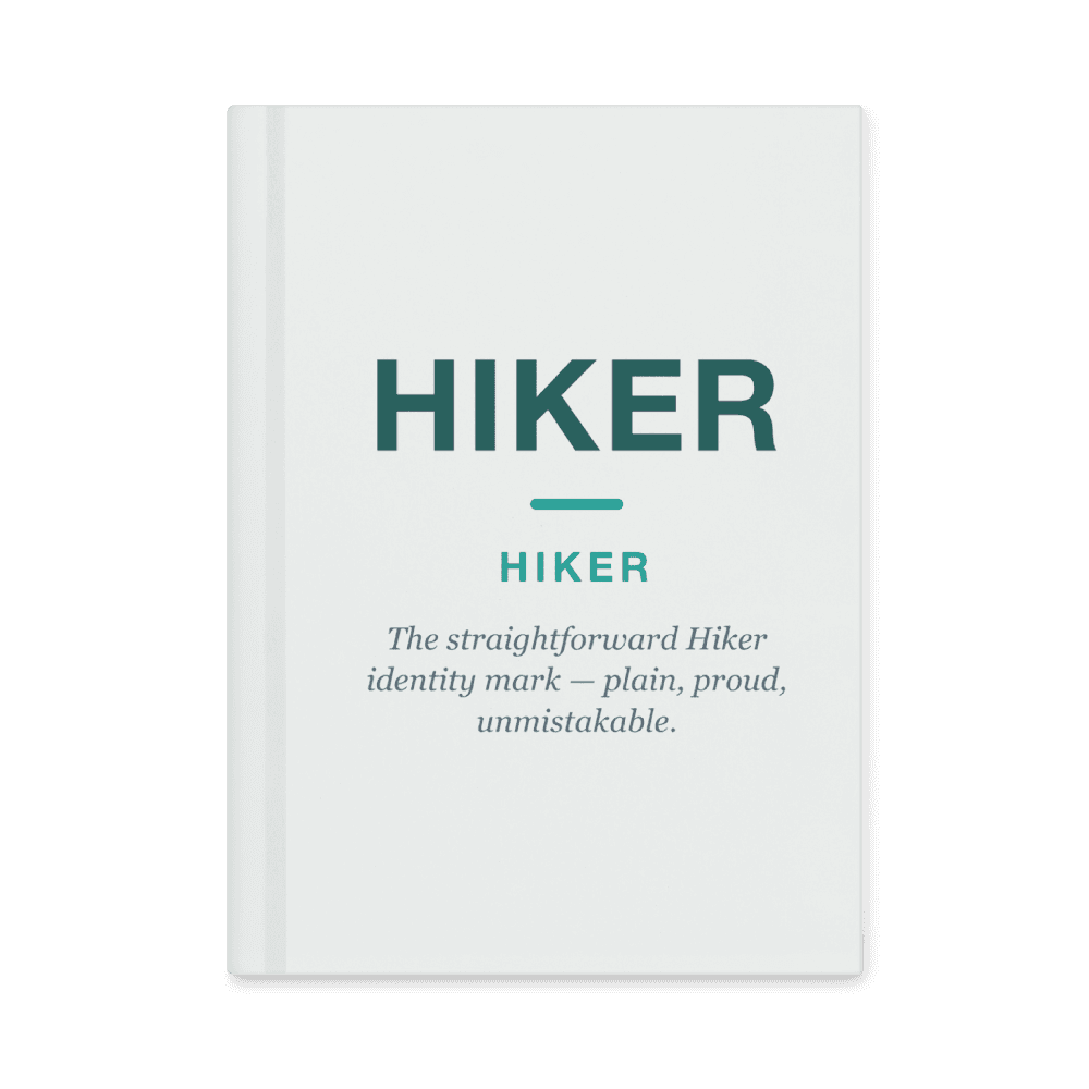 Hiker Notebook — HIKER
