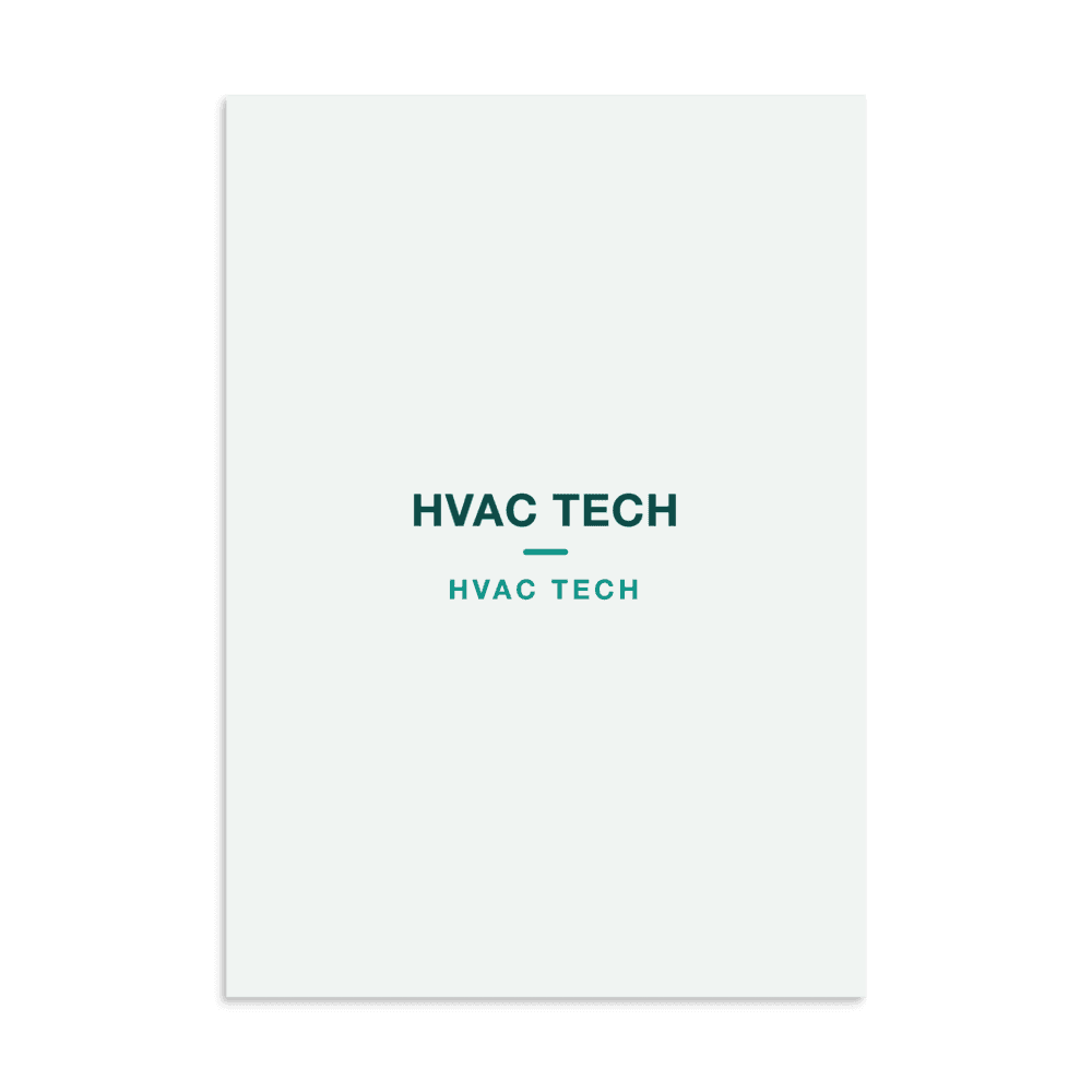 HVAC Tech Poster — HVAC TECH