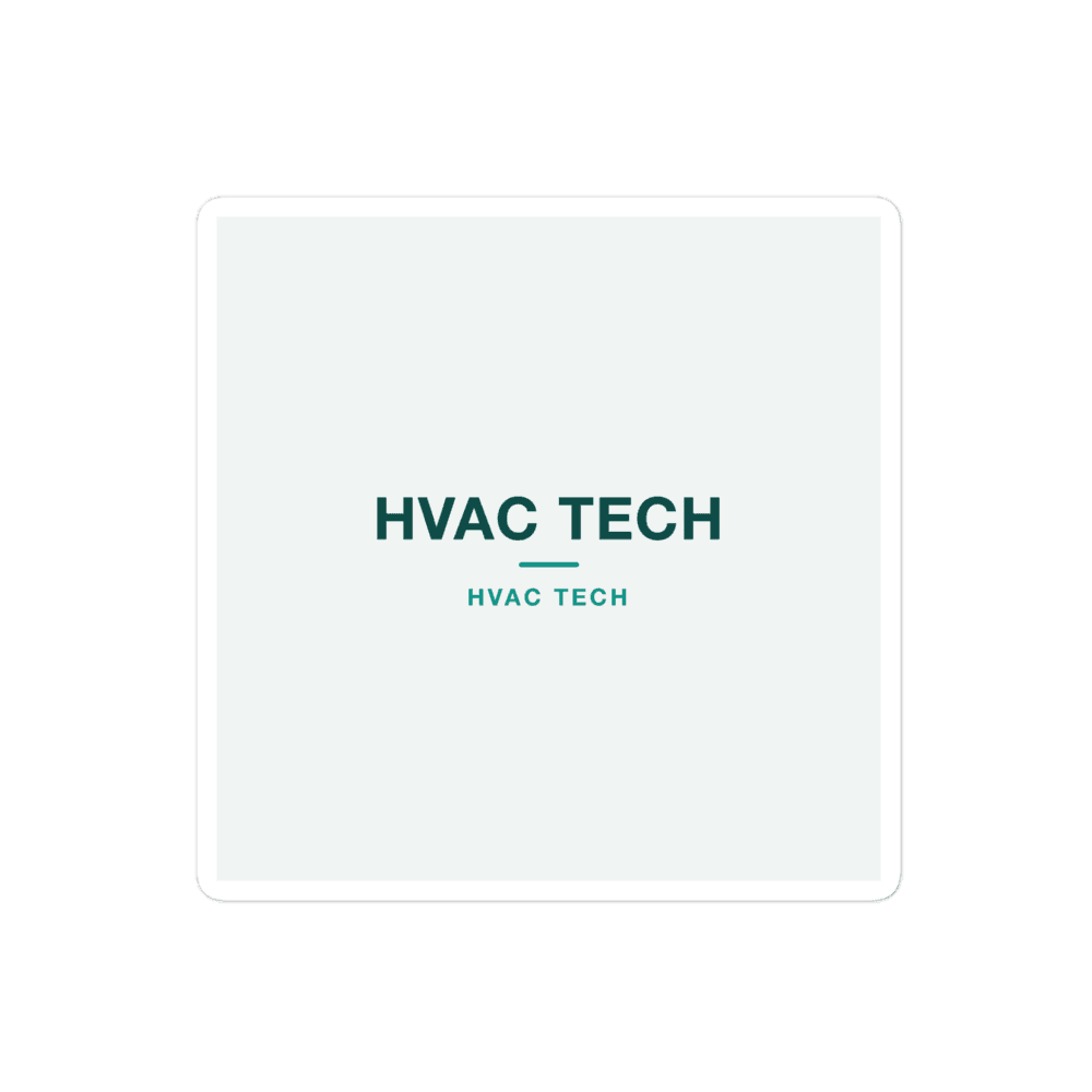 HVAC Tech Sticker — HVAC TECH