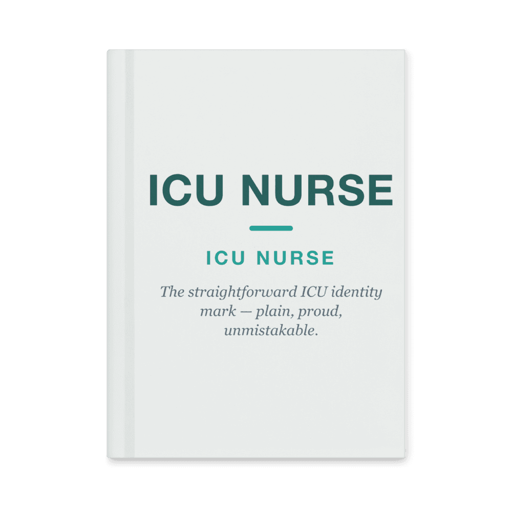 ICU Nurse Notebook — ICU NURSE