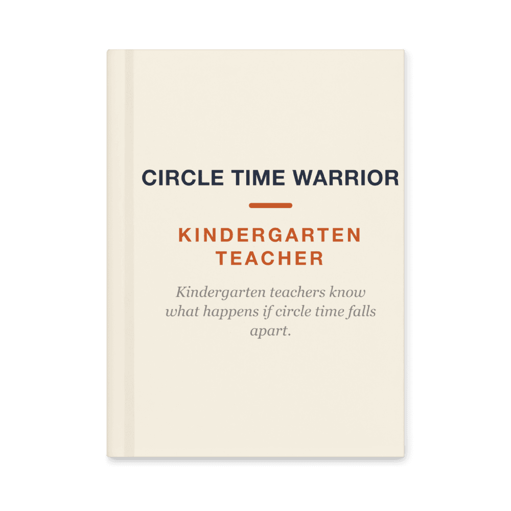Kindergarten Teacher Notebook — Circle Time Warrior