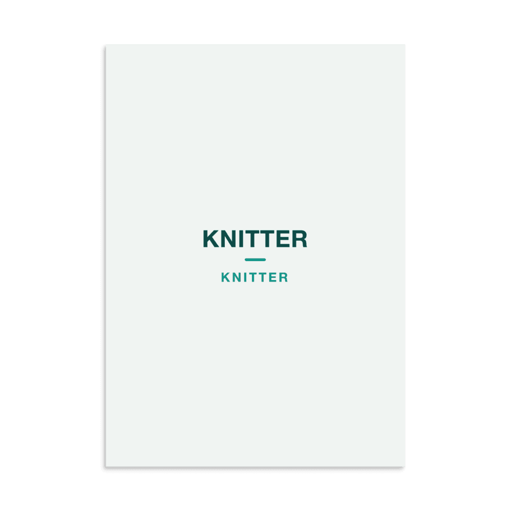 Knitter Poster — KNITTER