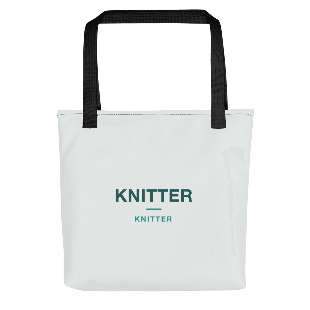 Knitter Tote Bag — KNITTER