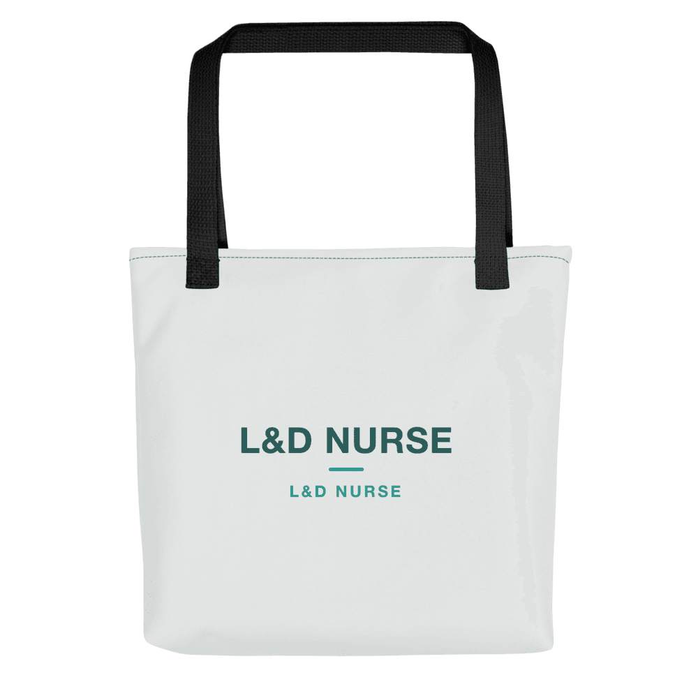 L&D Nurse Tote Bag — L&D NURSE