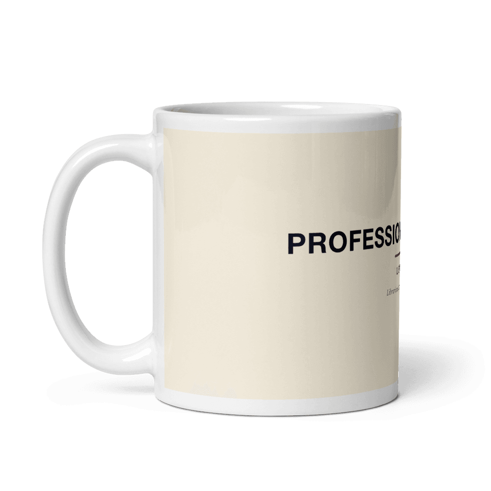 Librarian Mug — Professional Shusher