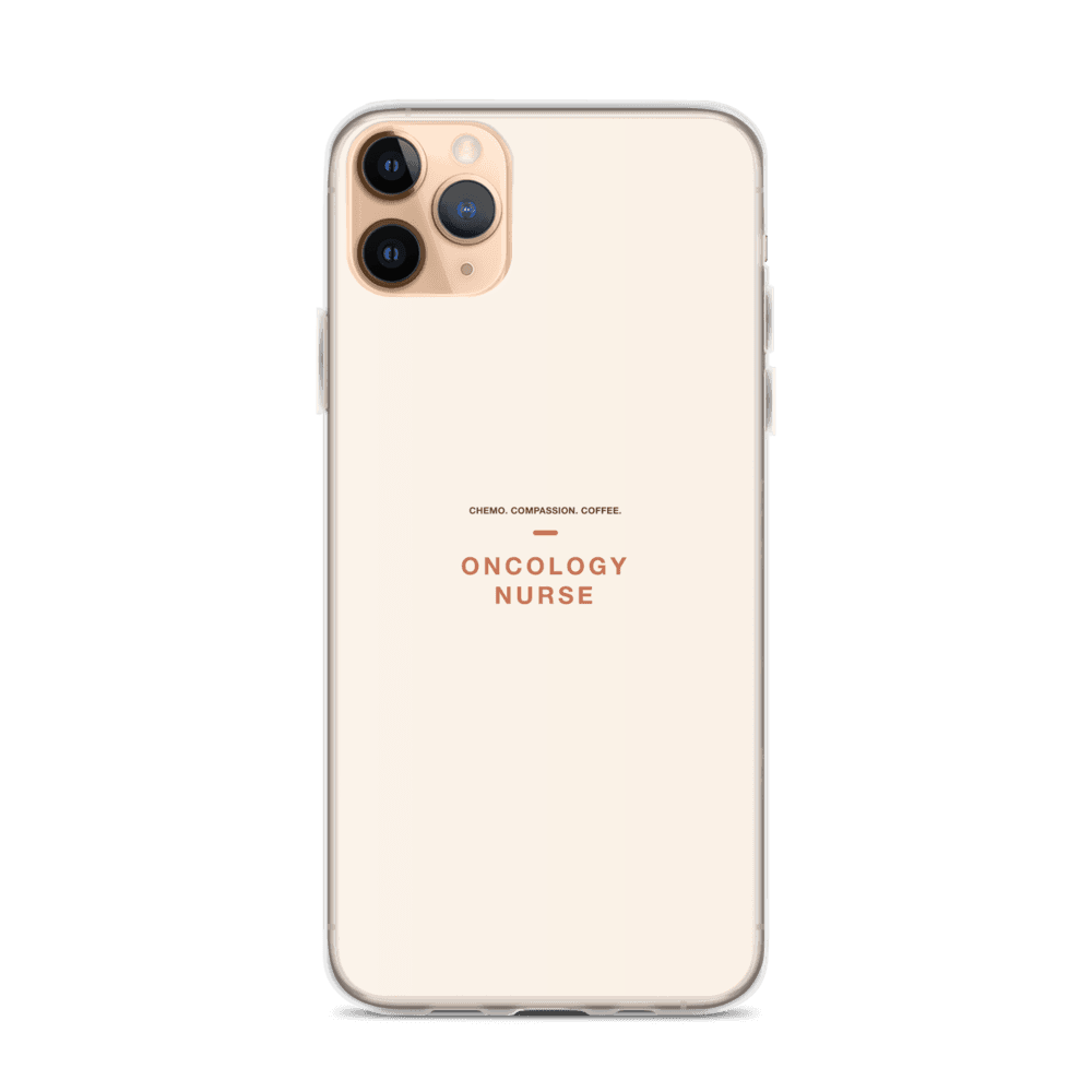 Oncology Nurse Phone Case — Chemo. Compassion. Coffee.