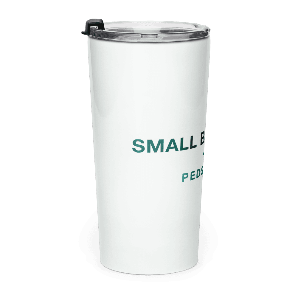 Peds Nurse Tumbler — Small But Mighty
