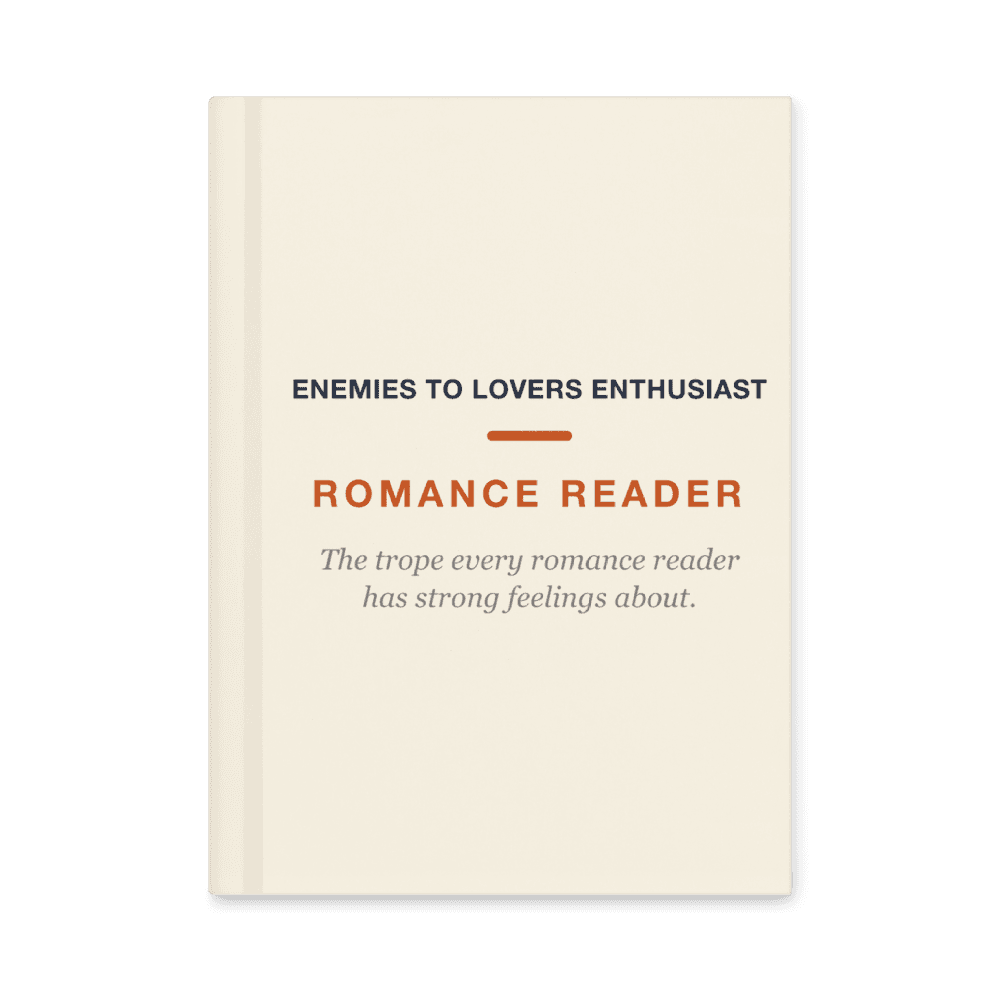 Romance Reader Notebook — Enemies to Lovers Enthusiast