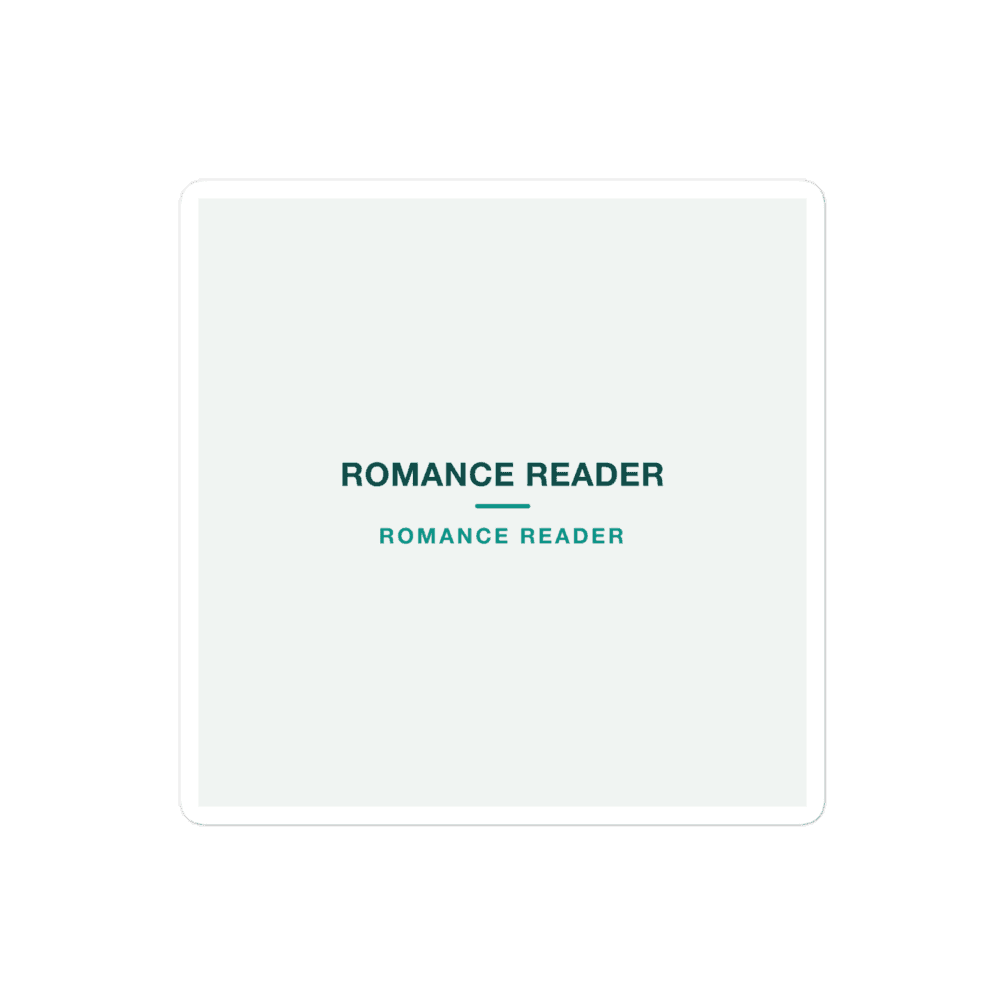 Romance Reader Sticker — ROMANCE READER