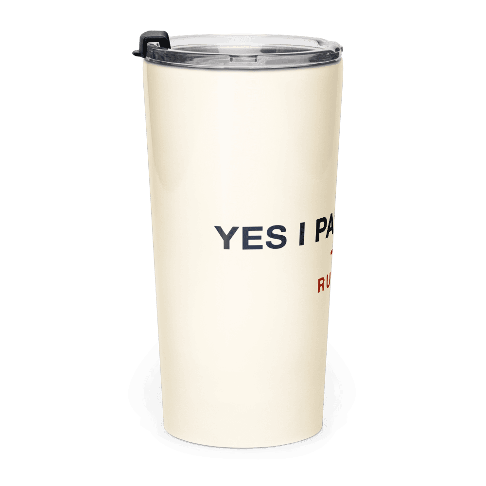 Runner Tumbler — Yes I Paid To Run