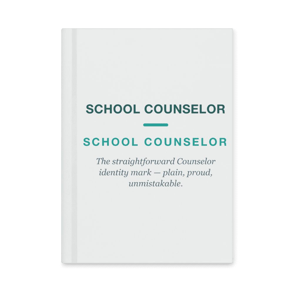 School Counselor Notebook — SCHOOL COUNSELOR