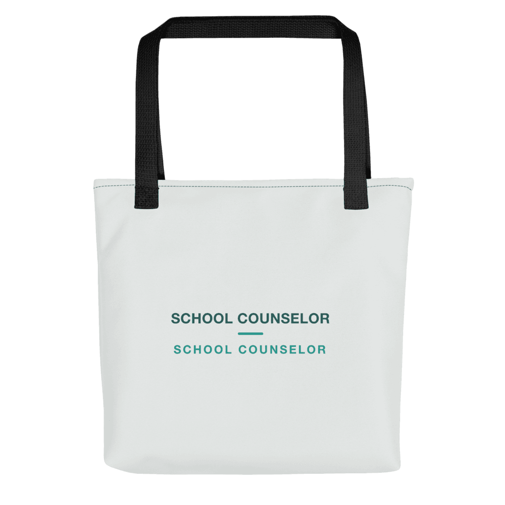 School Counselor Tote Bag — SCHOOL COUNSELOR