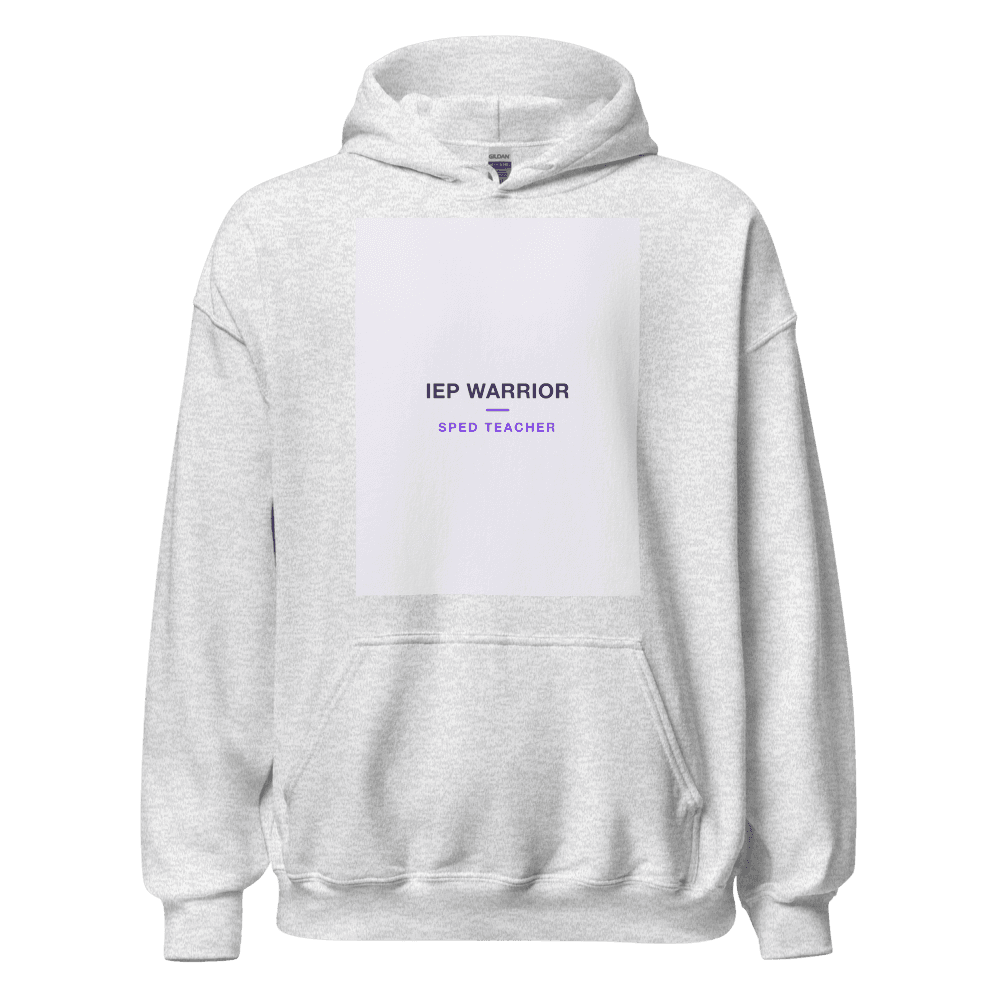 SPED Teacher Hoodie — IEP Warrior