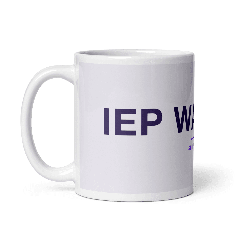 SPED Teacher Mug — IEP Warrior