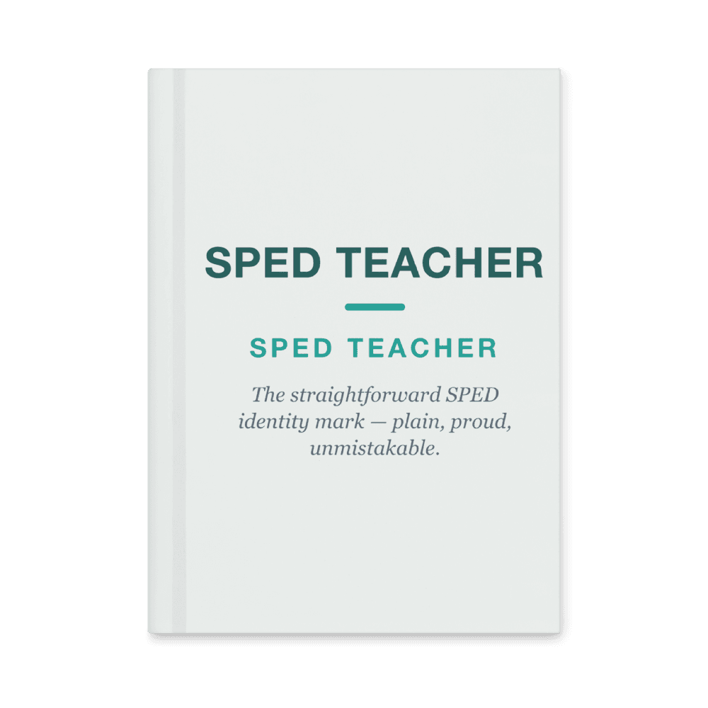 SPED Teacher Notebook — SPED TEACHER