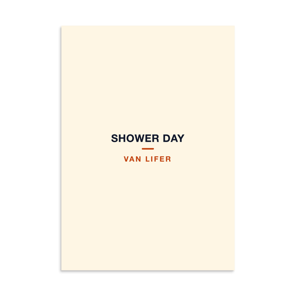Van Lifer Poster — Shower Day