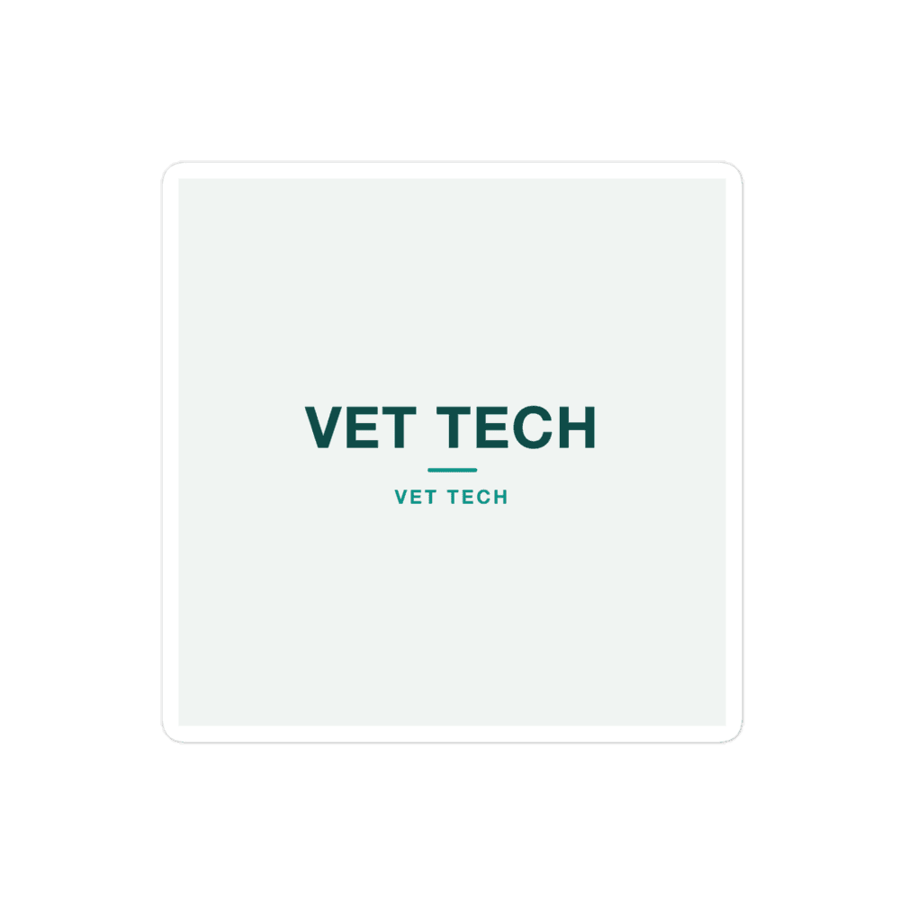 Vet Tech Sticker — VET TECH