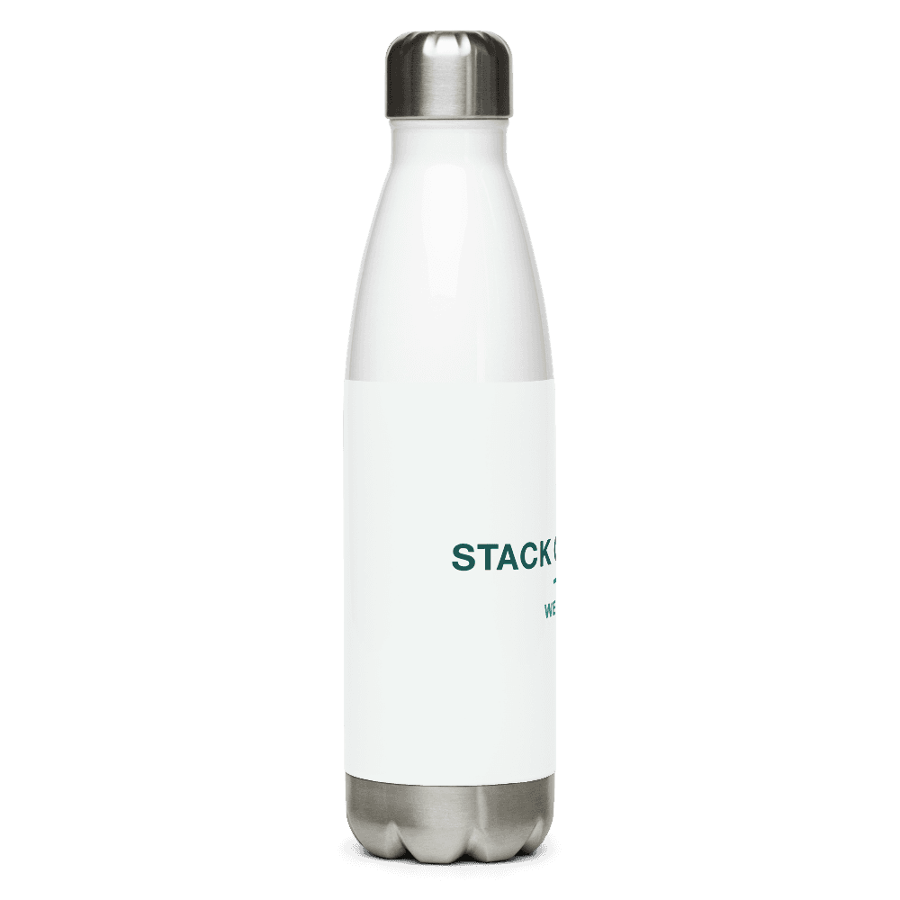 Welder Water Bottle — Stack of Dimes